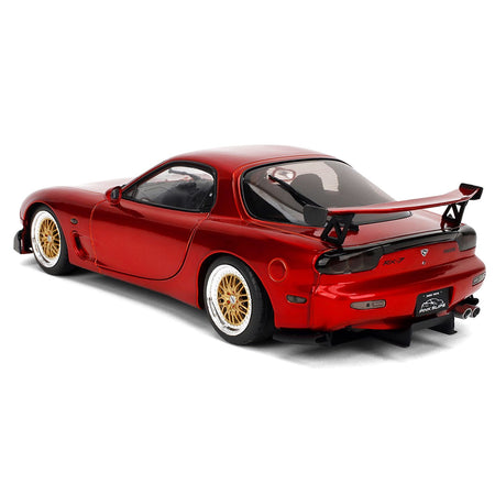 Mazda RX7 Type RS (FD3S) RHD (Right Hand Drive) Orange Metallic "Pink Slips" Series 1/18 Diecast Model Car by Jada-Jada-ModelCars.com