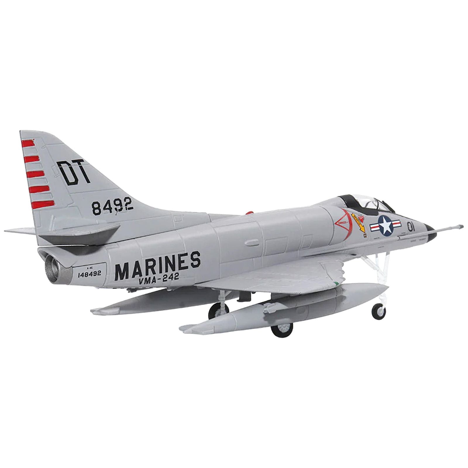 McDonnell Douglas A - 4C Skyhawk Attack Aircraft "US Navy" 1/72 Diecast Model by Militaria Die Cast - Militaria Die Cast - ModelCars.com