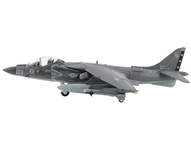 McDonnell Douglas AV-8B Plus Harrier II Aircraft "165357 VMA-231 Ace of Spades Operation Inherent Resolve USCENTCOM" (2017) United States Marine Corps "Air Power Series" 1/72 Diecast Model by Hobby Master-Hobby Master-ModelCars.com