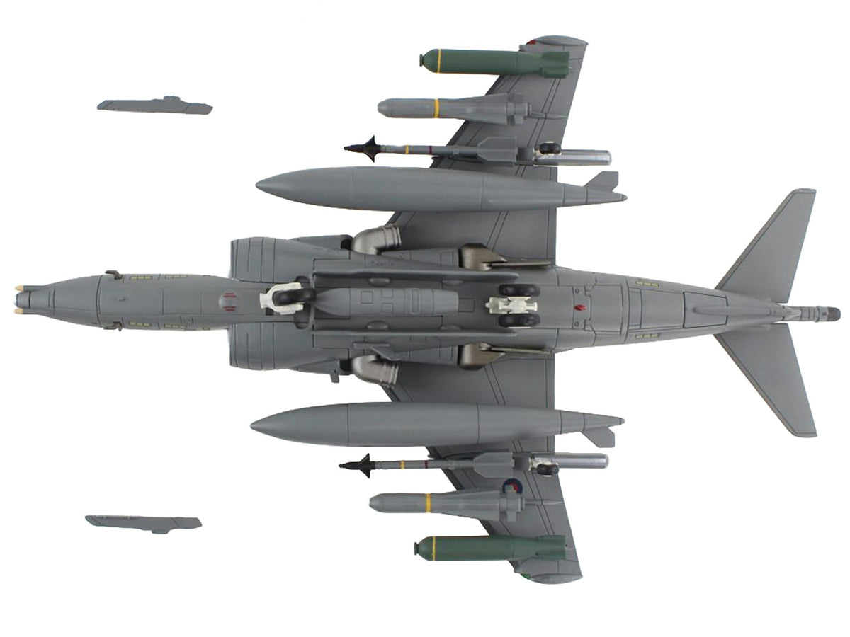 McDonnell Douglas AV-8B/British Harrier II GR.9A Aircraft "41 (R) Squadron RAF Coningsby Air Base" (2006) Royal Air Force "Air Power Series" 1/72 Diecast Model by Hobby Master-Hobby Master-ModelCars.com