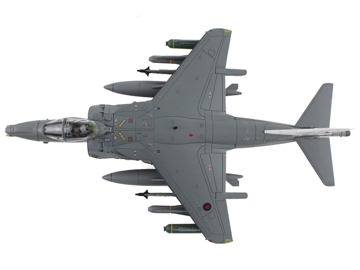 McDonnell Douglas AV-8B/British Harrier II GR.9A Aircraft "41 (R) Squadron RAF Coningsby Air Base" (2006) Royal Air Force "Air Power Series" 1/72 Diecast Model by Hobby Master-Hobby Master-ModelCars.com