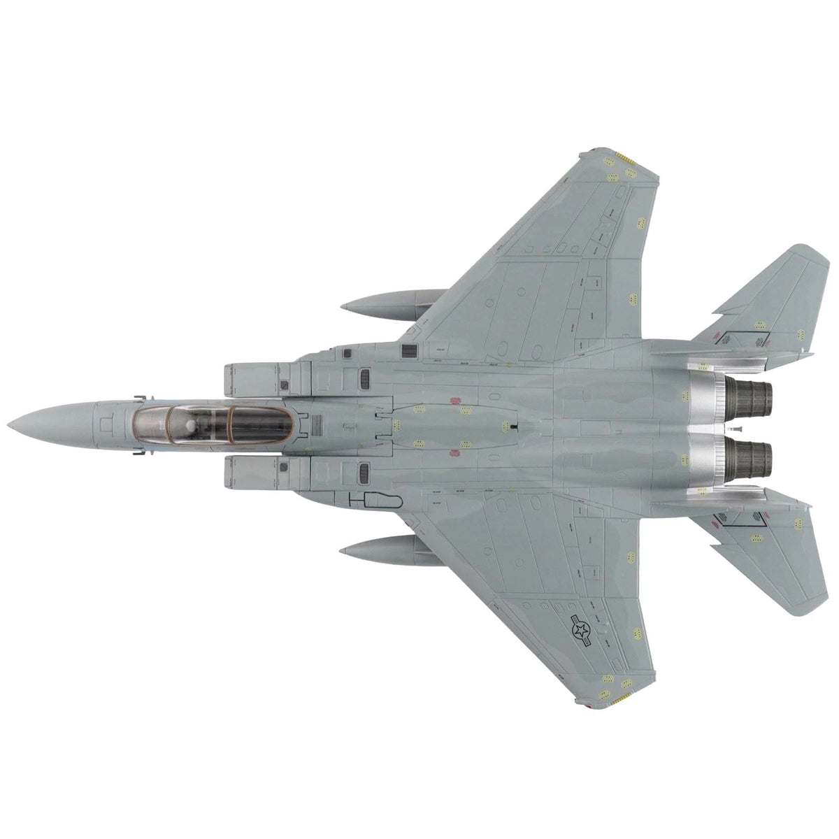 McDonnell Douglas F-15A Eagle Fighter Aircraft "76-0111 318th Fighter Interceptor Squadron" United States Air Force "Air Power Series" 1/72 Diecast Model by Hobby Master-Hobby Master-ModelCars.com