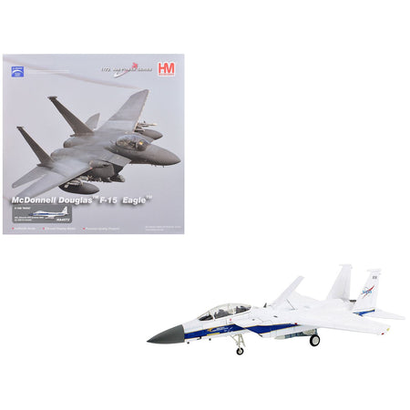 McDonnell Douglas F-15B Eagle Fighter Aircraft "Edwards AFB Airshow 2022 Armstrong Flight Research Center" NASA "Air Power Series" 1/72 Diecast Model by Hobby Master-Hobby Master-ModelCars.com