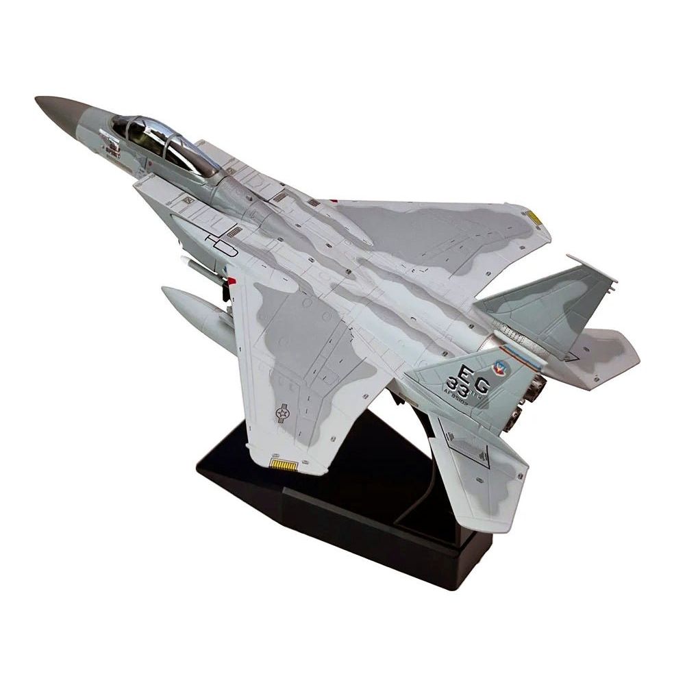 McDonnell Douglas F - 15C Eagle Aircraft "MiG Killer Gulf Spirit 58th Tactical Fighter Squadron 33rd Tactical Fighter Wing Desert Storm" (1991) United States Air Force 1/100 Diecast Model Airplane - Other - ModelCars.com
