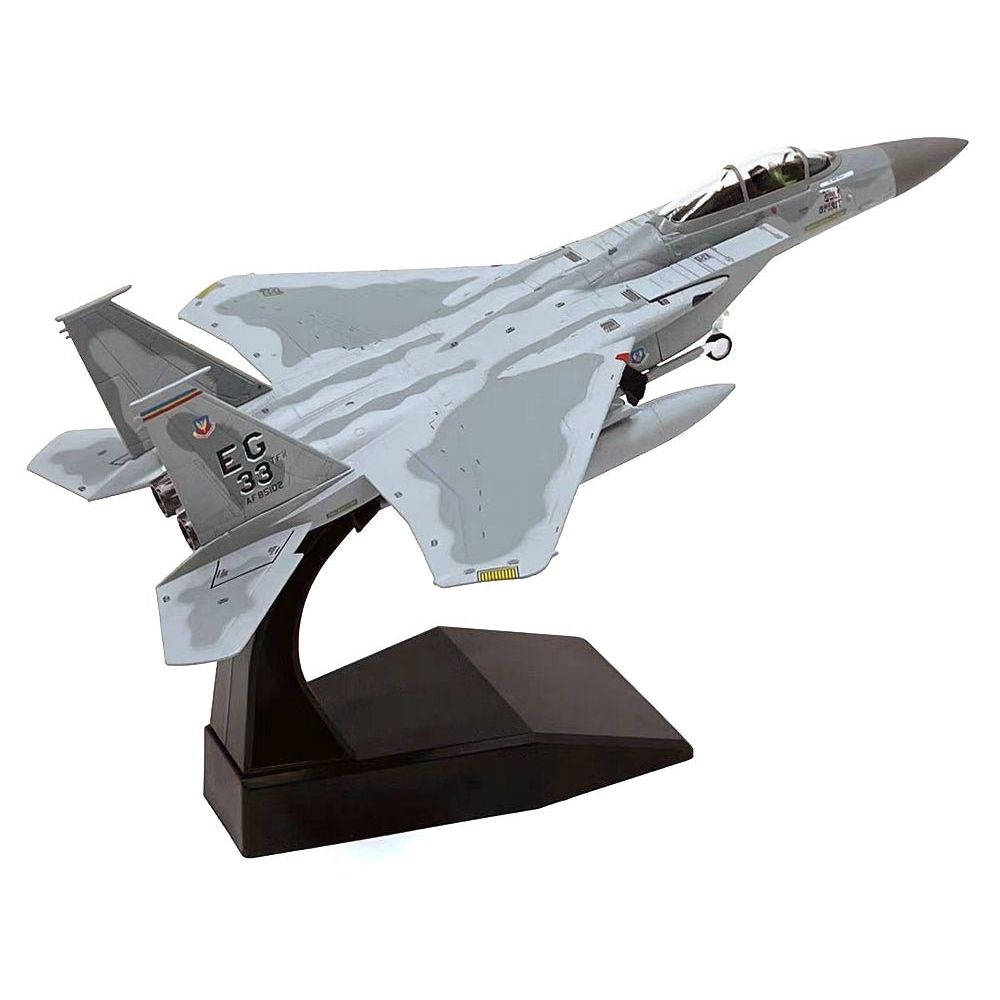 McDonnell Douglas F - 15C Eagle Aircraft "MiG Killer Gulf Spirit 58th Tactical Fighter Squadron 33rd Tactical Fighter Wing Desert Storm" (1991) United States Air Force 1/100 Diecast Model Airplane - Other - ModelCars.com