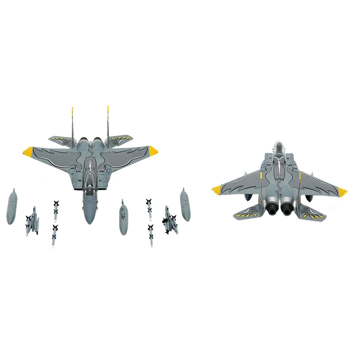 McDonnell Douglas F-15C Eagle Fighter Aircraft 004 California "USAF ANG 194th Fighter Squadron 75th Anniversary Edition" (2018) 1/72 Diecast Model by JC Wings-JC Wings-ModelCars.com