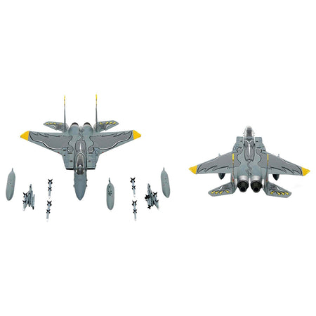 McDonnell Douglas F-15C Eagle Fighter Aircraft 004 California "USAF ANG 194th Fighter Squadron 75th Anniversary Edition" (2018) 1/72 Diecast Model by JC Wings-JC Wings-ModelCars.com