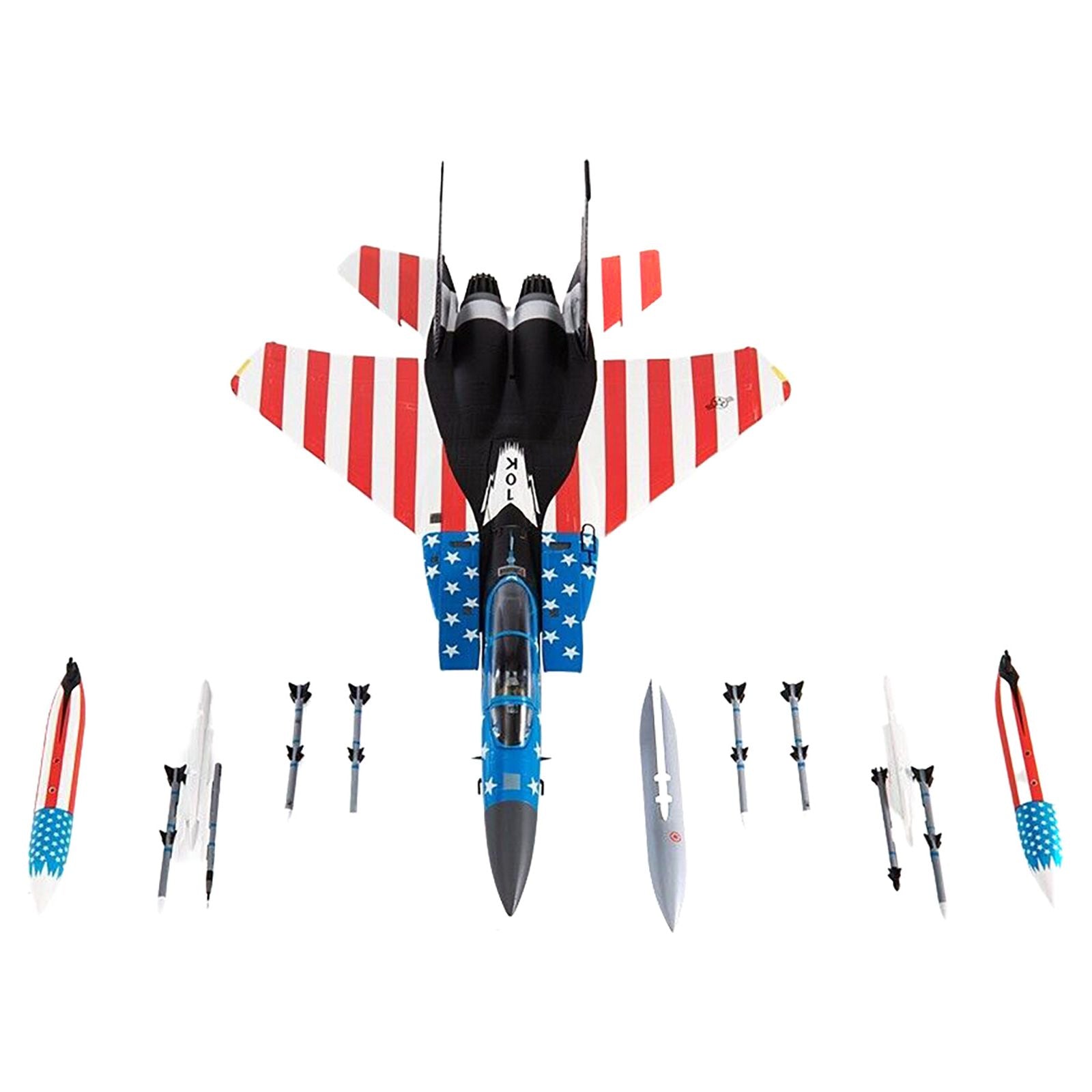 McDonnell Douglas F - 15C Eagle Fighter Aircraft "144th Fighter Wing 75th Anniversary Fresno Air National Guard Base California" (2022) United States Air National Guard 1/72 Diecast Model by JC Wings - JC Wings - ModelCars.com