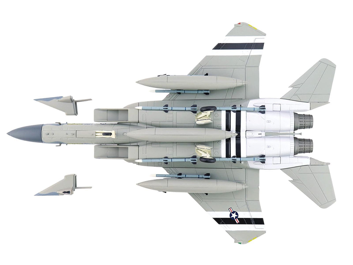 McDonnell Douglas F-15C Eagle Fighter Aircraft "86-0171 Florida ANG 75th Anniversary" (2022) United States Air Force "Air Power Series" 1/72 Diecast Model by Hobby Master-Hobby Master-ModelCars.com