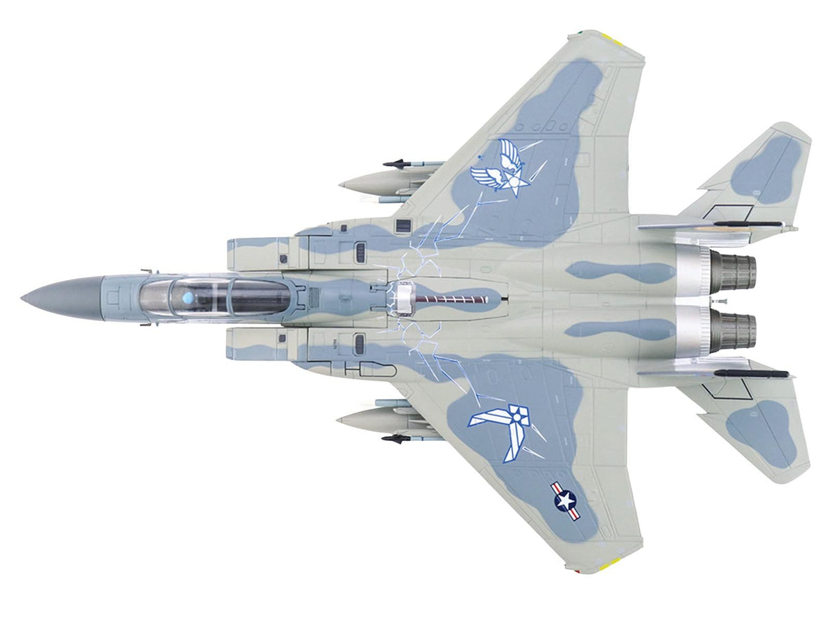 McDonnell Douglas F-15C Eagle Fighter Aircraft "86-0171 Florida ANG 75th Anniversary" (2022) United States Air Force "Air Power Series" 1/72 Diecast Model by Hobby Master-Hobby Master-ModelCars.com