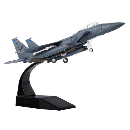 McDonnell Douglas F - 15E Strike Eagle Aircraft "492nd Fighter Squadron 48th Fighter Wing RAF Lakenheath England" (2020) United States Air Force Europe 1/100 Diecast Model Airplane - Other - ModelCars.com