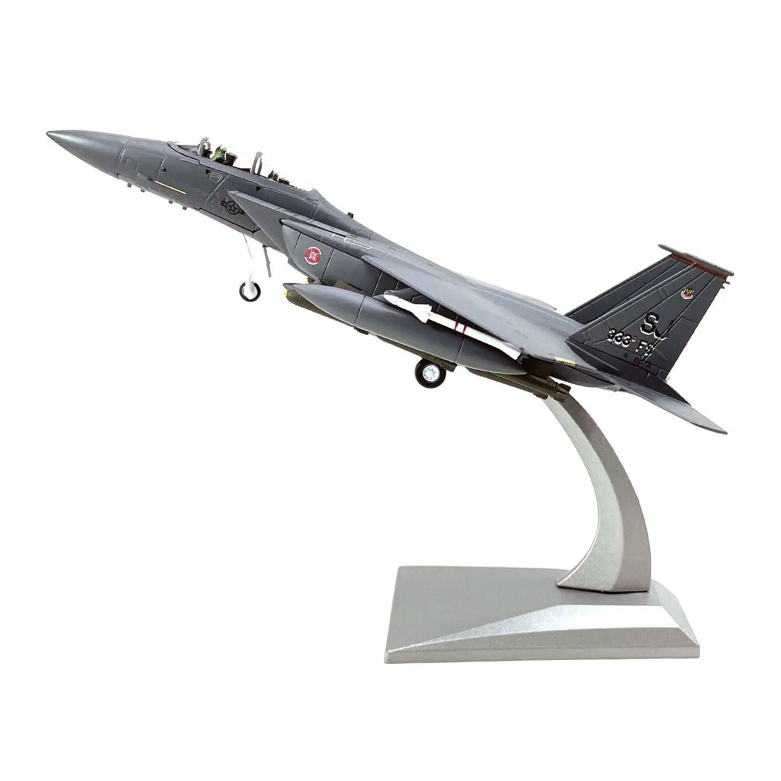 McDonnell Douglas F - 15E Strike Eagle Aircraft "Lancers, 333rd Fighter Squadron 4th Fighter Wing 9th Air Force Air Combat Command Seymour Johnson Air Force Base" (2012) United States Air Force 1/100 Diecast Model Airplane - Other - ModelCars.com