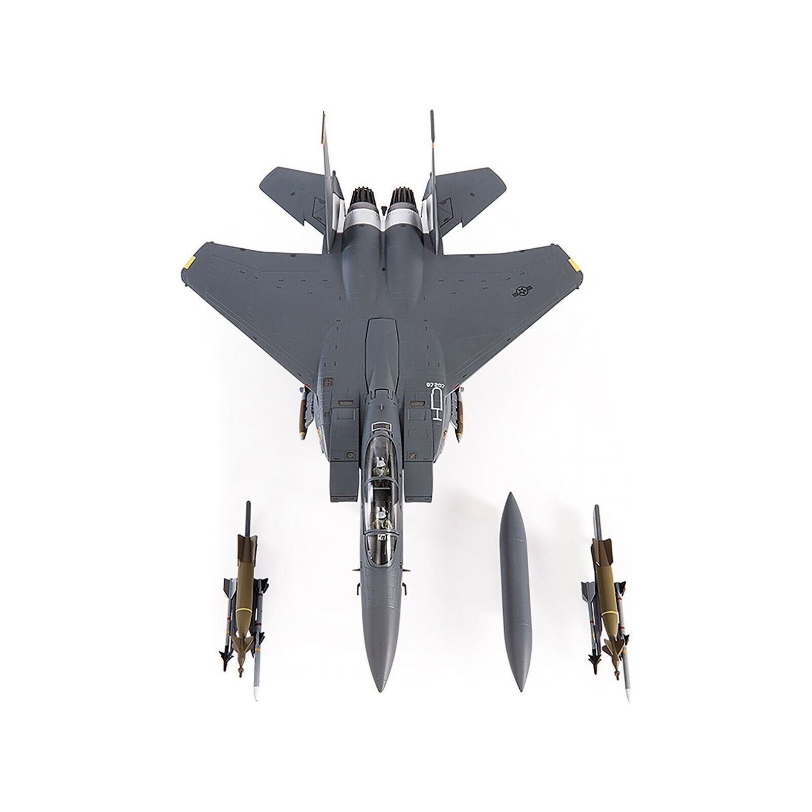 McDonnell Douglas F - 15E Strike Eagle Fighter Aircraft "391st FS Bold Tigers 366th Fighter Wing Operation Enduring Freedom" (2001) United States Air Force 1/72 Diecast Model by JC Wings - JC Wings - ModelCars.com