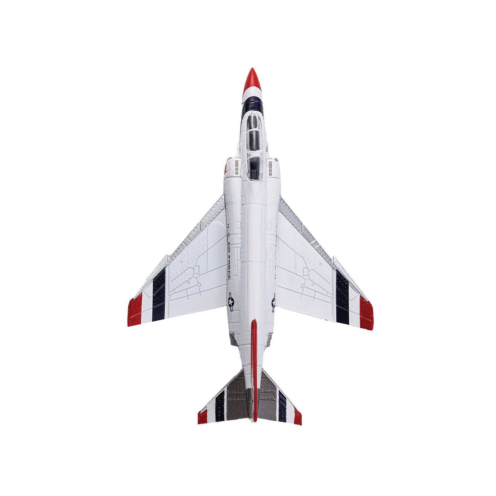 McDonnell Douglas F - 4 Phantom Aircraft "No. 1 Thunderbirds" United States Air Force "Collector Series" 1/144 Diecast Model by Air Force 1 - Air Force 1 - ModelCars.com