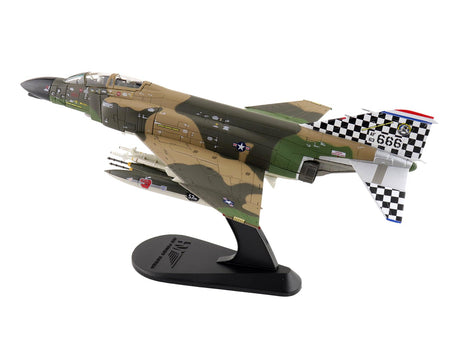 McDonnell Douglas F-4C Phantom II Fighter-Bomber Aircraft "63-7666 William Tell 57th FIS Keflavik Airport Iceland" (1977) United States Air Force "Air Power Series" 1/72 Diecast Model by Hobby Master-Hobby Master-ModelCars.com