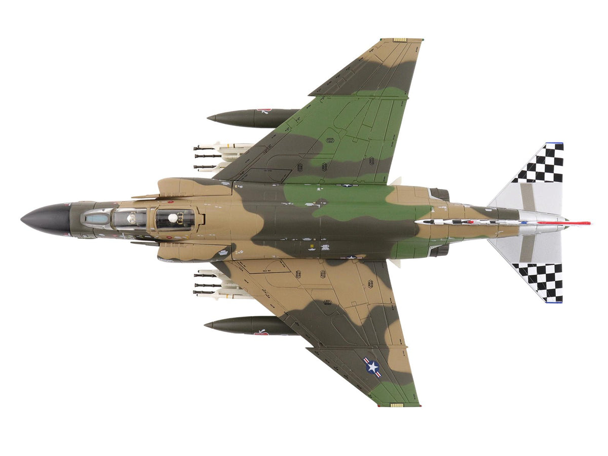 McDonnell Douglas F-4C Phantom II Fighter-Bomber Aircraft "63-7666 William Tell 57th FIS Keflavik Airport Iceland" (1977) United States Air Force "Air Power Series" 1/72 Diecast Model by Hobby Master-Hobby Master-ModelCars.com
