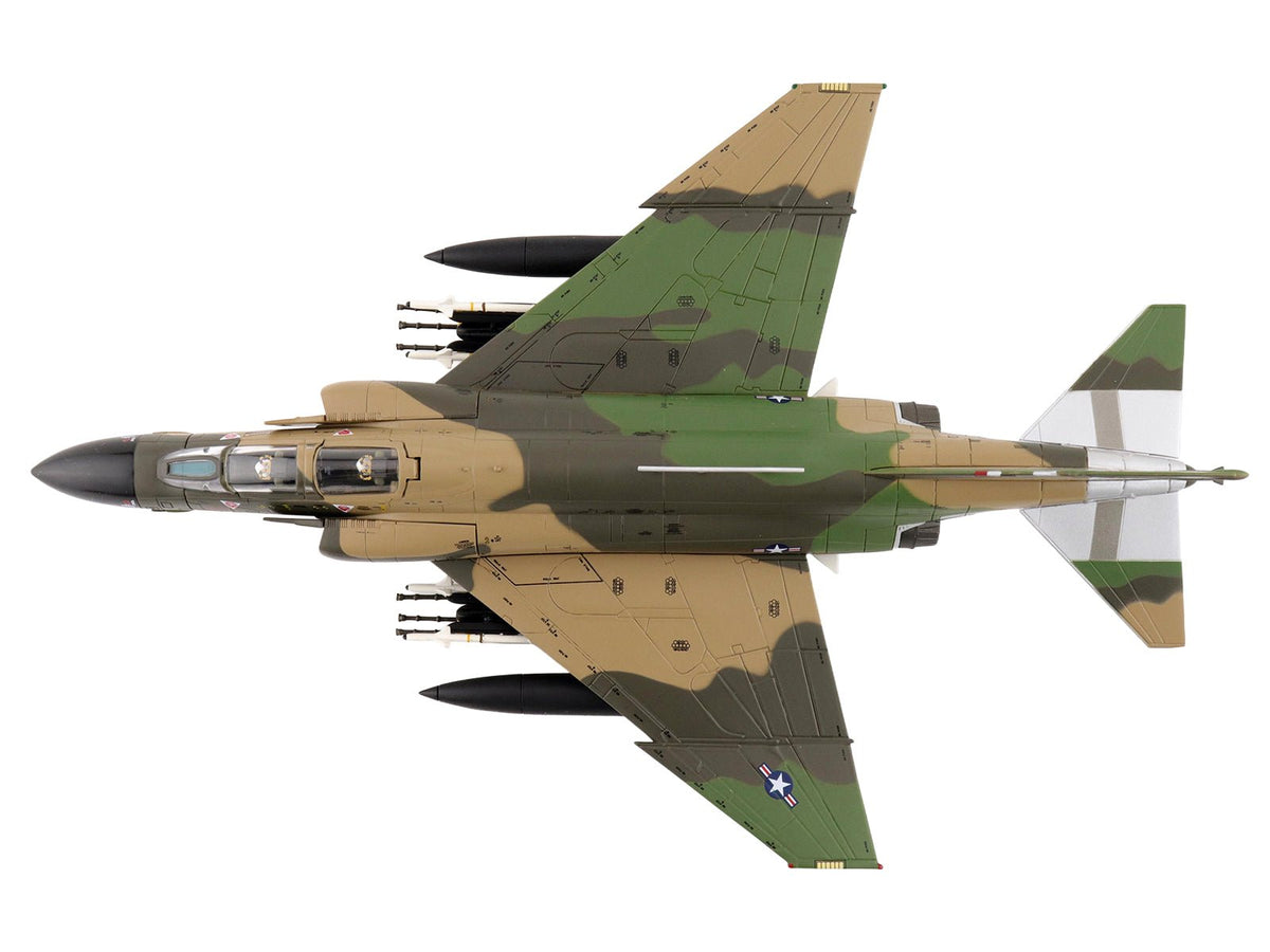 McDonnell Douglas F-4D Phantom II Fighter-Bomber Aircraft "66-8738 Night Owl 497th TFS Ubon RTAFB Thailand" (1972) United States Air Force "Air Power Series" 1/72 Diecast Model by Hobby Master-Hobby Master-ModelCars.com