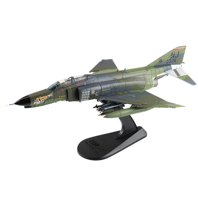 McDonnell Douglas F - 4E Phantom II Fighter - Bomber Aircraft "108th Tactical Fighter Wing New Jersey" (1988) United States Air Force "Air Power Series" 1/72 Diecast Model by Hobby Master - Hobby Master - ModelCars.com