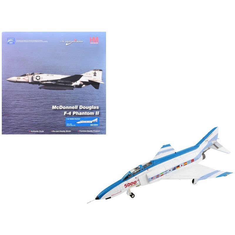 McDonnell Douglas F-4E Phantom II Fighter-Bomber Aircraft "70290 5000th Phantom St Louis" (1978) United States Air Force "Air Power Series" 1/72 Diecast Model by Hobby Master-Hobby Master-ModelCars.com