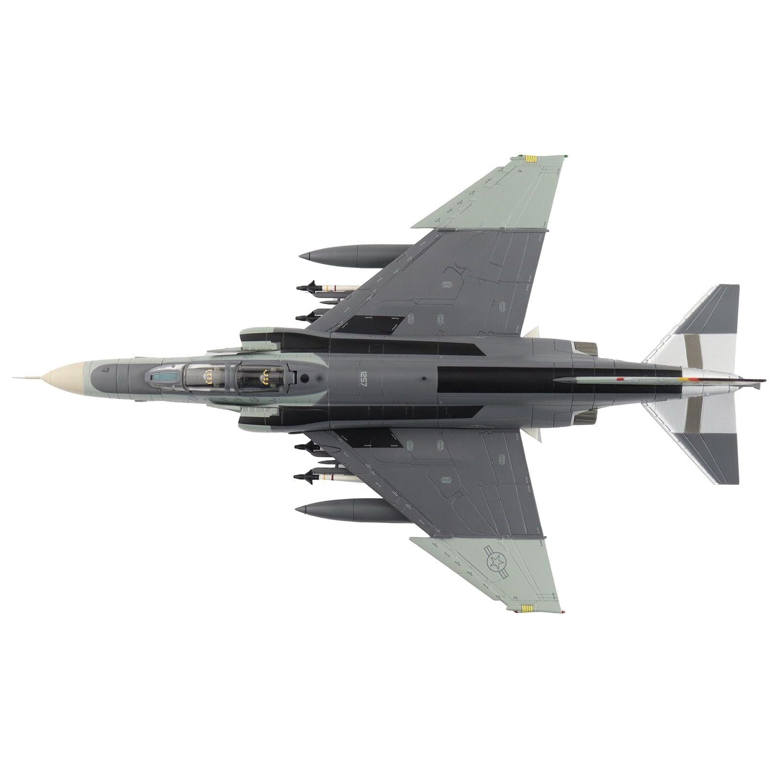 McDonnell Douglas F - 4F Phantom II Fighter - Bomber Aircraft "AF72 - 257 20th Fighter Squadron 49th Fighter Wing Holloman AFB" (2002) United States Air Force "Air Power Series" 1/72 Diecast Model by Hobby Master - Hobby Master - ModelCars.com