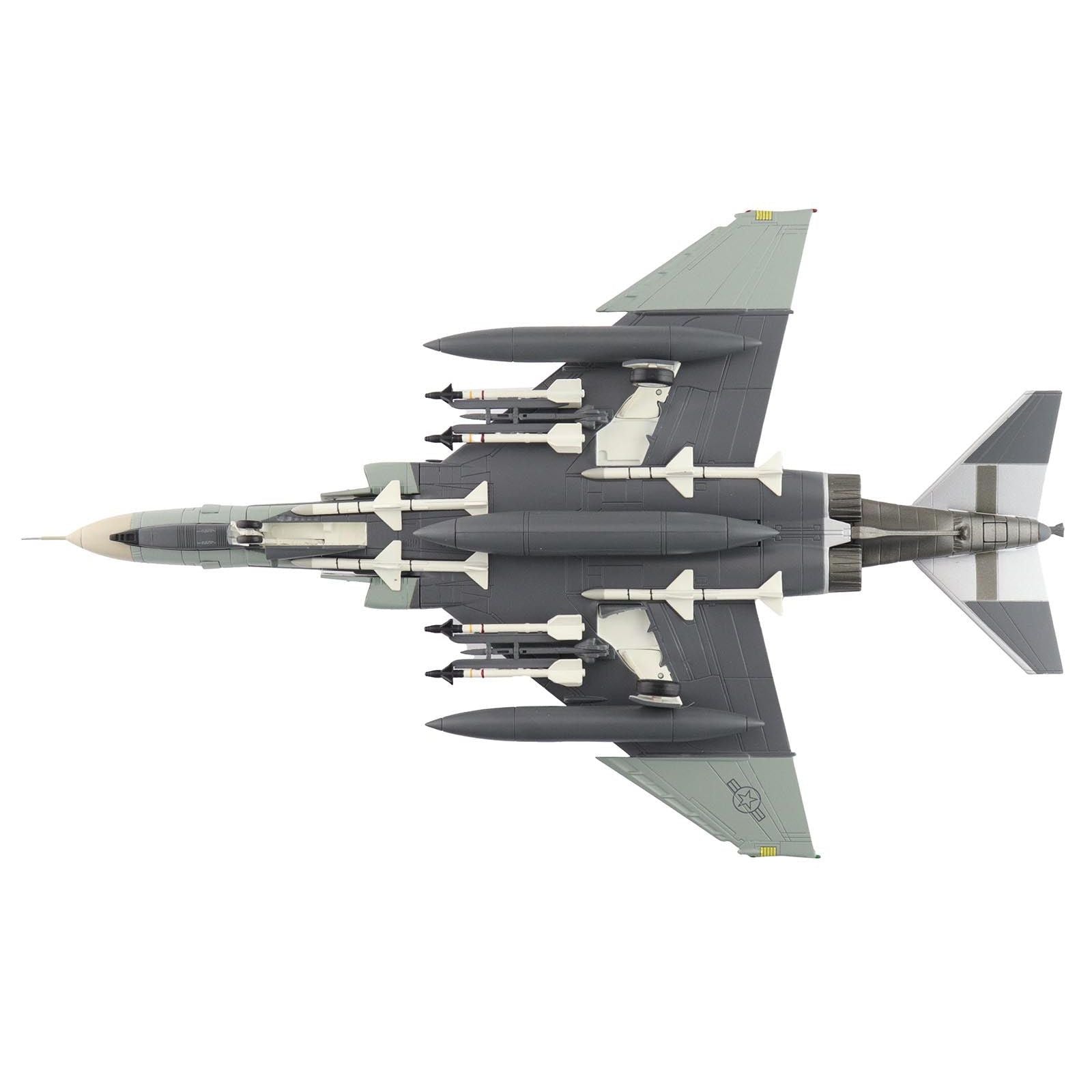 McDonnell Douglas F - 4F Phantom II Fighter - Bomber Aircraft "AF72 - 257 20th Fighter Squadron 49th Fighter Wing Holloman AFB" (2002) United States Air Force "Air Power Series" 1/72 Diecast Model by Hobby Master - Hobby Master - ModelCars.com