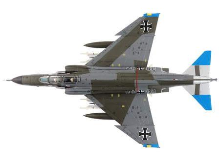 McDonnell Douglas F-4F Phantom II Fighter-Bomber Aircraft "Jagdgeschwader 74 (JG 74) Molders" (1982) German Luftwaffe "Air Power Series" 1/72 Diecast Model by Hobby Master-Hobby Master-ModelCars.com