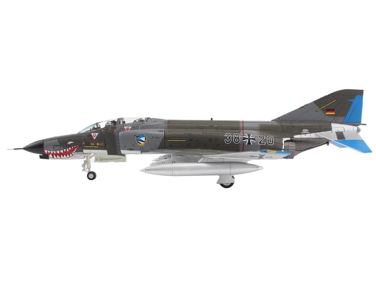 McDonnell Douglas F-4F Phantom II Fighter-Bomber Aircraft "Jagdgeschwader 74 (JG 74) Molders" (1982) German Luftwaffe "Air Power Series" 1/72 Diecast Model by Hobby Master-Hobby Master-ModelCars.com