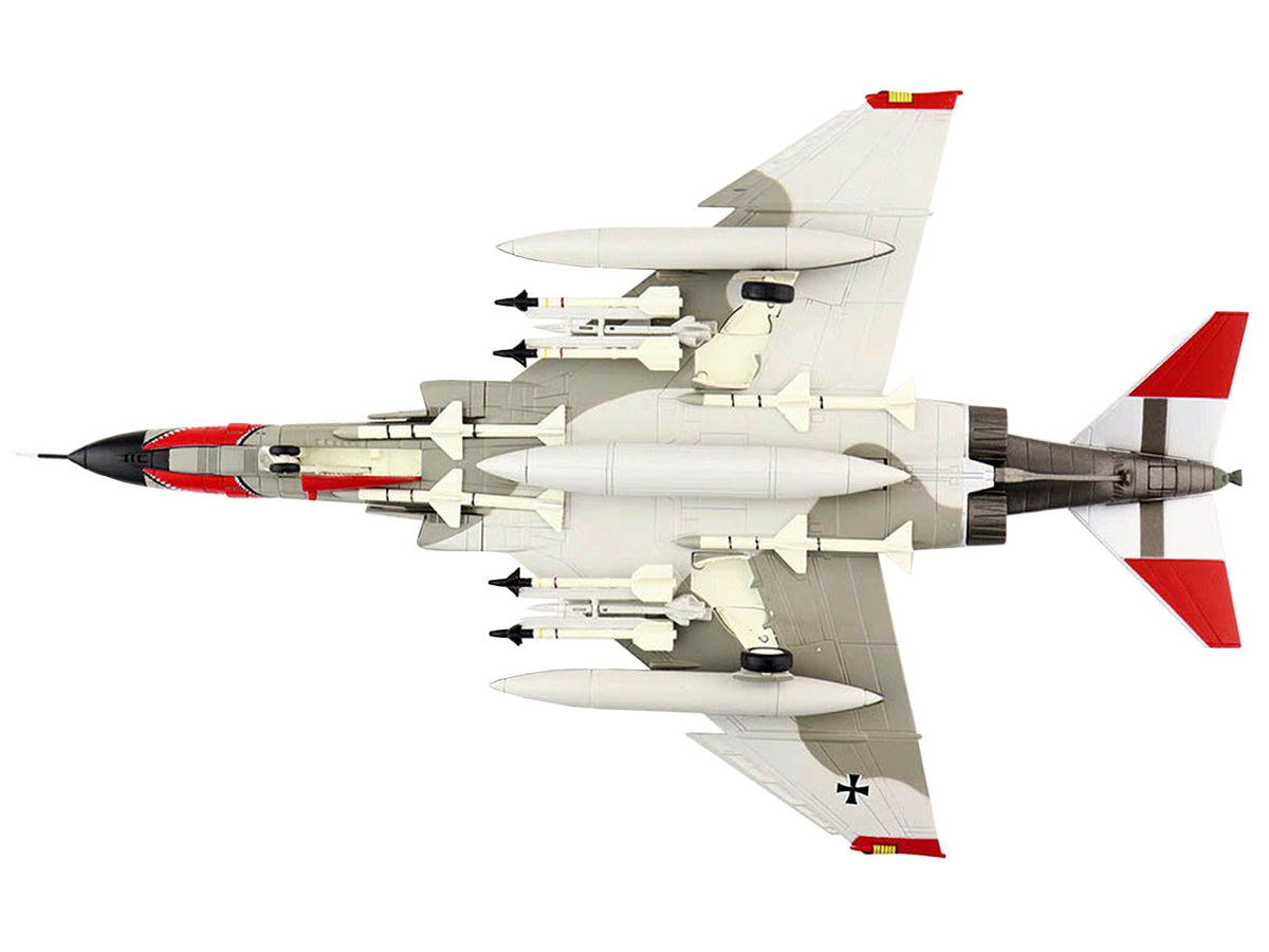 McDonnell Douglas F-4F Phantom II "Norm 81" Fighter Aircraft "JG 71 "Richthofen" GAFTIC 86 CFB Goose Bay Canada" (May 1986) "Air Power Series" 1/72 Diecast Model by Hobby Master-Hobby Master-ModelCars.com