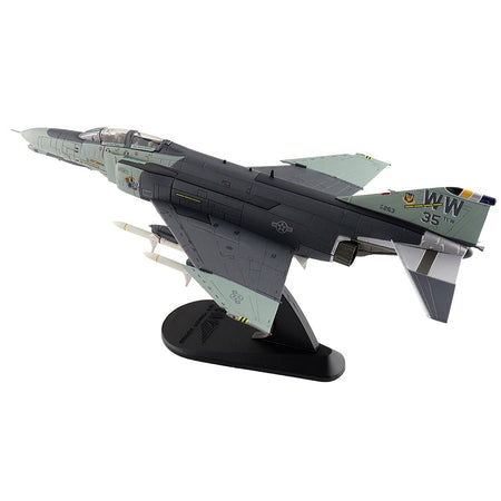 McDonnell Douglas F-4G Phantom II Fighter-Bomber Aircraft "Wild Weasels 69-7253 561st TFS 35th TFW George AFB" (1991) United States Air Force "Air Power Series" 1/72 Diecast Model by Hobby Master-Hobby Master-ModelCars.com