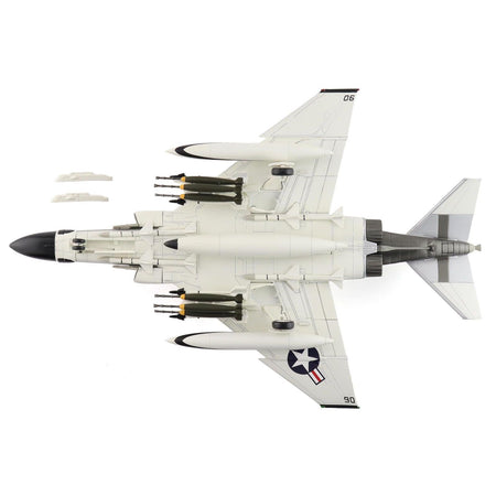 McDonnell Douglas F - 4J Phantom II Fighter - Bomber Aircraft "Showtime 106 155769 VF - 96 Fighting Falcons USS Constellation" (1972) United States Navy "Air Power Series" 1/72 Diecast Model by Hobby Master - Hobby Master - ModelCars.com