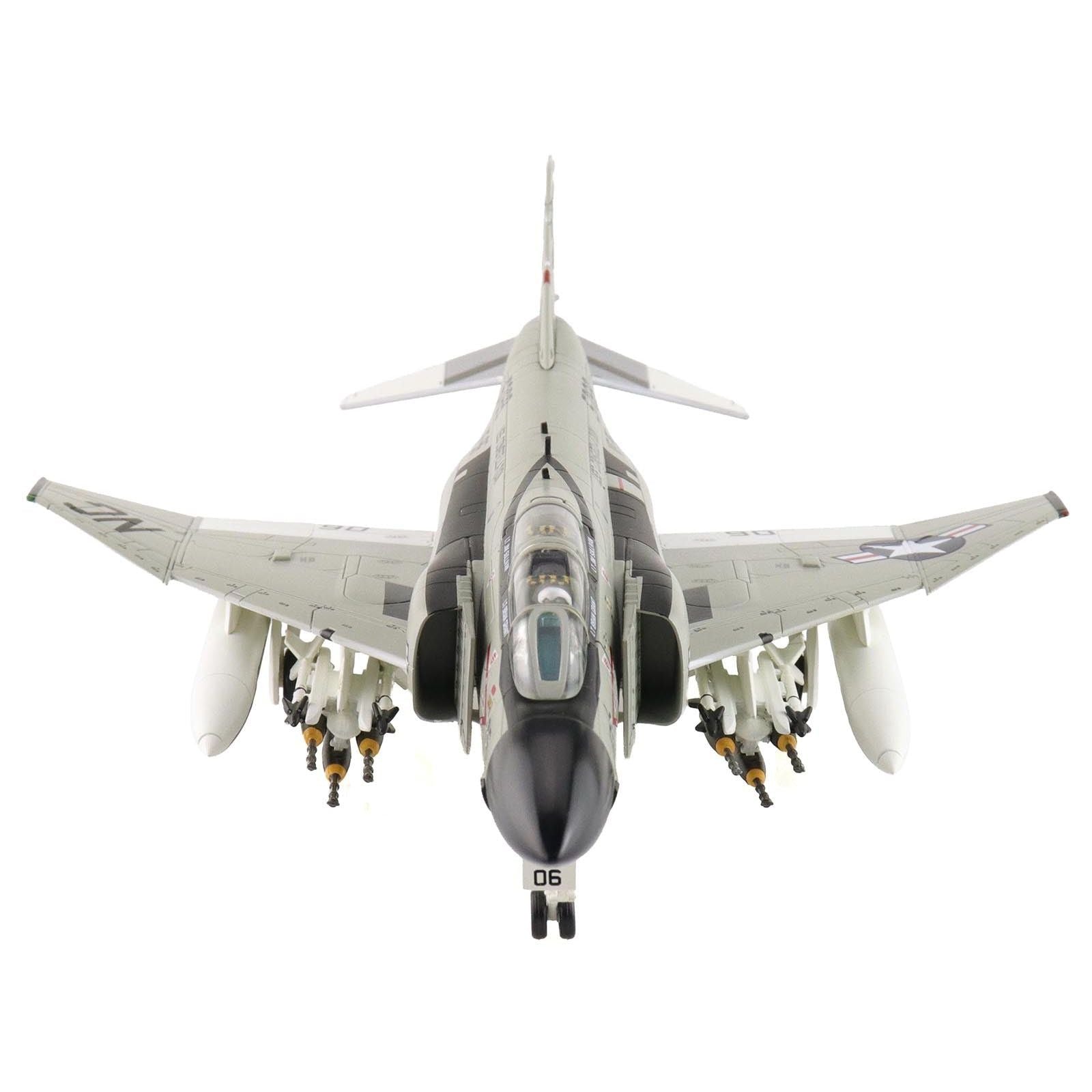 McDonnell Douglas F - 4J Phantom II Fighter - Bomber Aircraft "Showtime 106 155769 VF - 96 Fighting Falcons USS Constellation" (1972) United States Navy "Air Power Series" 1/72 Diecast Model by Hobby Master - Hobby Master - ModelCars.com