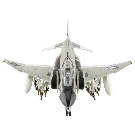 McDonnell Douglas F - 4J Phantom II Fighter - Bomber Aircraft "Showtime 106 155769 VF - 96 Fighting Falcons USS Constellation" (1972) United States Navy "Air Power Series" 1/72 Diecast Model by Hobby Master - Hobby Master - ModelCars.com