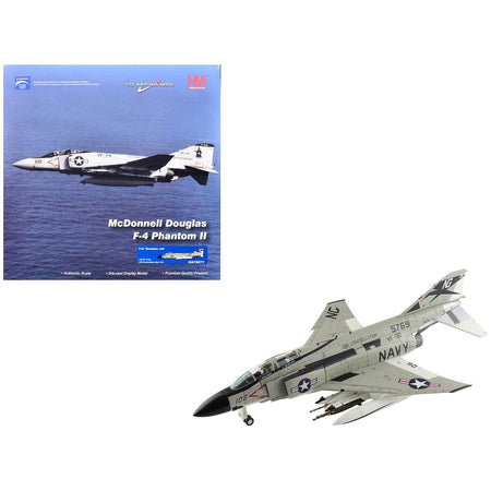 McDonnell Douglas F - 4J Phantom II Fighter - Bomber Aircraft "Showtime 106 155769 VF - 96 Fighting Falcons USS Constellation" (1972) United States Navy "Air Power Series" 1/72 Diecast Model by Hobby Master - Hobby Master - ModelCars.com