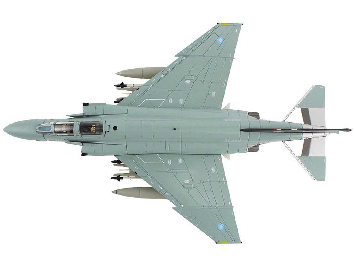 McDonnell Douglas F-4J(UK) Phantom II Fighter-Bomber Aircraft "ZE359 AF Wattisham England" British Royal Air Force "Air Power Series" 1/72 Diecast Model by Hobby Master-Hobby Master-ModelCars.com