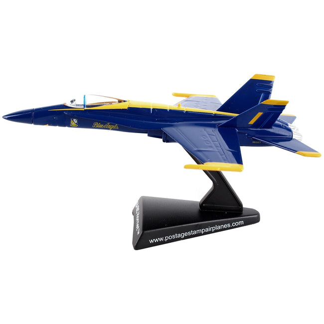 McDonnell Douglas F/A - 18C Hornet Aircraft "Blue Angels" United States Navy 1/150 Diecast Model Airplane by Postage Stamp - Postage Stamp - ModelCars.com