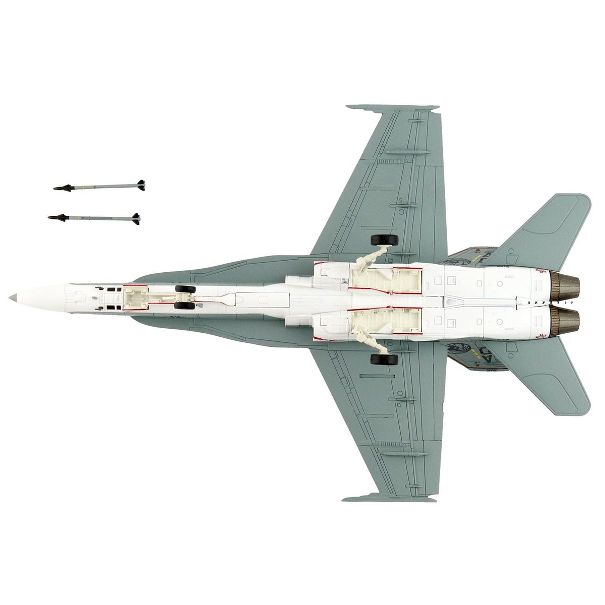McDonnell Douglas F/A-18C Hornet Aircraft "VFA-15 Retro TAC Demo Jet VFA-106 Gladiators" (2017) United States Navy "Air Power Series" 1/72 Diecast Model by Hobby Master-Hobby Master-ModelCars.com