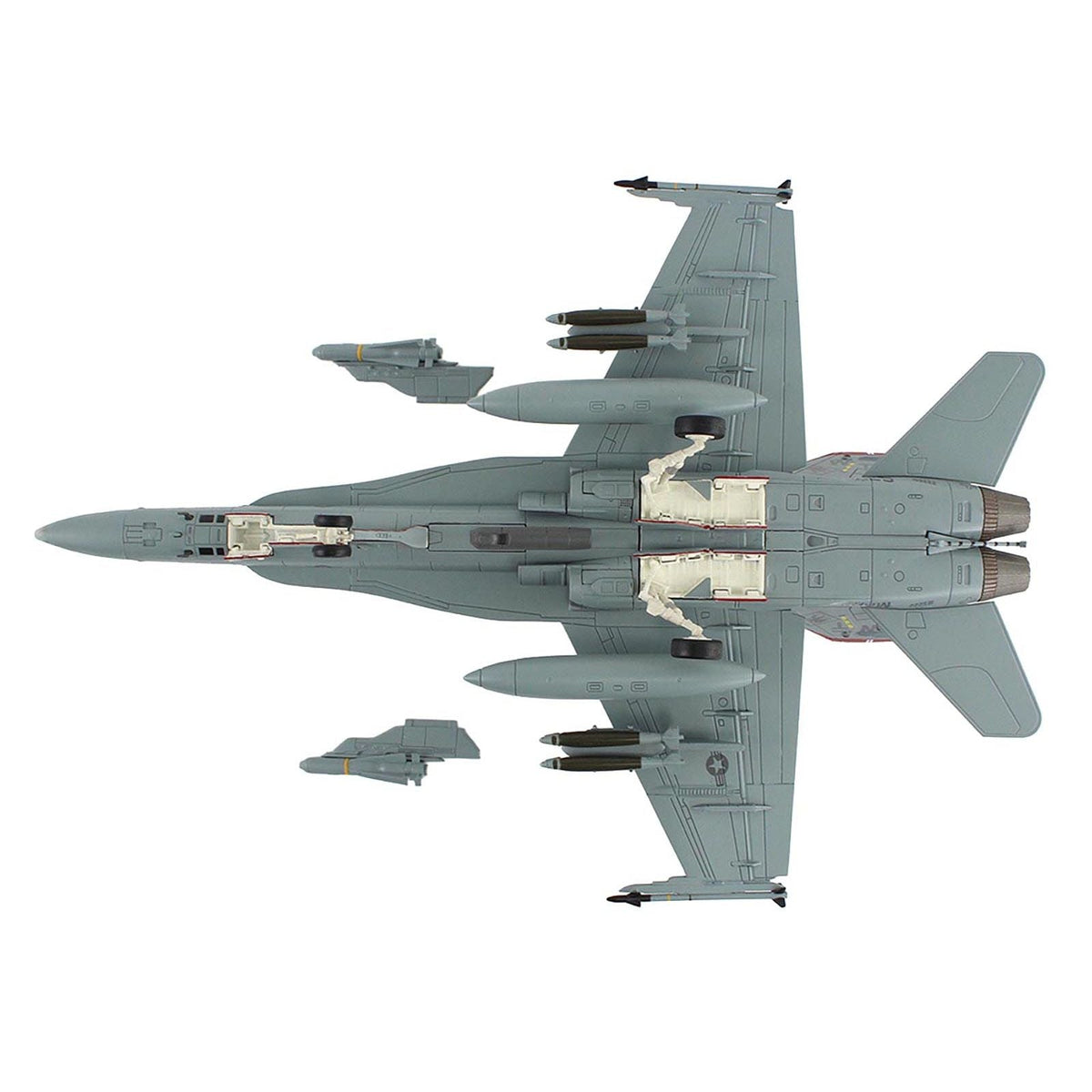 McDonnell Douglas F/A-18C Hornet Aircraft "VMFA-232 Red Devils" (2014) United States Marine Corps "Air Power Series" 1/72 Diecast Model by Hobby Master-Hobby Master-ModelCars.com