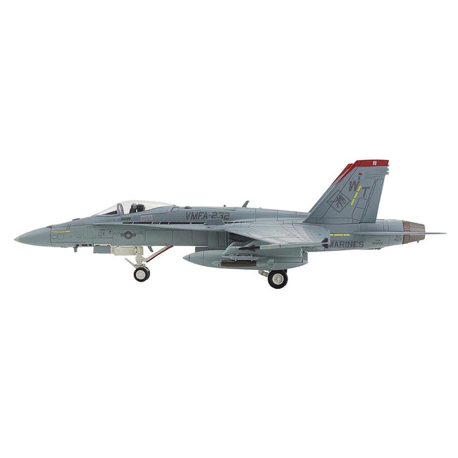 McDonnell Douglas F/A-18C Hornet Aircraft "VMFA-232 Red Devils" (2014) United States Marine Corps "Air Power Series" 1/72 Diecast Model by Hobby Master-Hobby Master-ModelCars.com