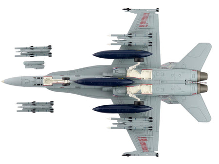 McDonnell Douglas F/A-18D Hornet Aircraft "164874 US Marines 250 Years VMFA-112 Cowboys" (2025) United States Marines "Air Power Series" 1/72 Diecast Model by Hobby Master-Hobby Master-ModelCars.com