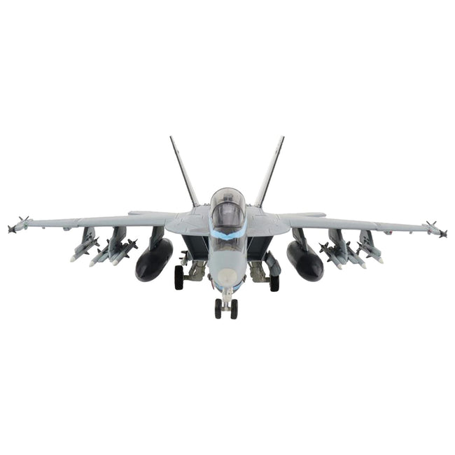 McDonnell Douglas F/A - 18F Super Hornet Fighter Aircraft "TopGun 50th Anniversary Scheme" "NAWDC US Navy" "Air Power Series" 1/72 Diecast Model by Hobby Master - Hobby Master - ModelCars.com