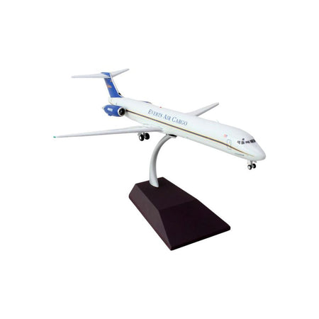 McDonnell Douglas MD-88 Commercial Aircraft "Everts Air Cargo" (N965CE) White with Blue Tail "Gemini 200" Series 1/200 Diecast Model Airplane by GeminiJets-GeminiJets-ModelCars.com
