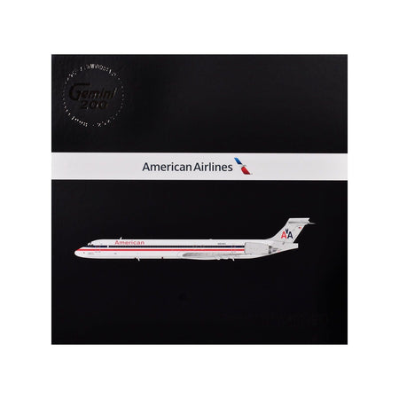 McDonnell Douglas MD-90 Commercial Aircraft "American Airlines" (N904RA) White with Red and Blue Stripes "Gemini 200" Series 1/200 Diecast Model Airplane by GeminiJets-GeminiJets-ModelCars.com