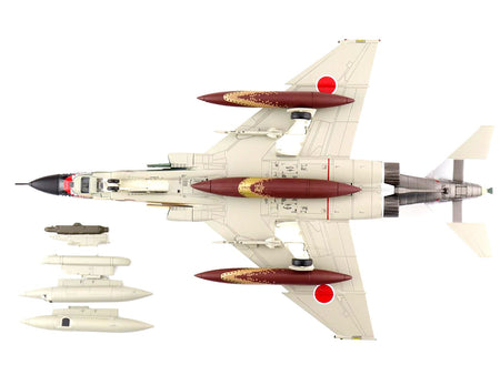 McDonnell Douglas RF-4E Phantom II Fighter Aircraft 57-6907 JASDF "501 SQ Final Year 2020" "Air Power Series" 1/72 Scale Model by Hobby Master-Hobby Master-ModelCars.com
