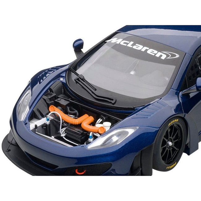 Mclaren 12C GT3 Azure Blue 1/18 Diecast Model Car by Autoart - Autoart - ModelCars.com