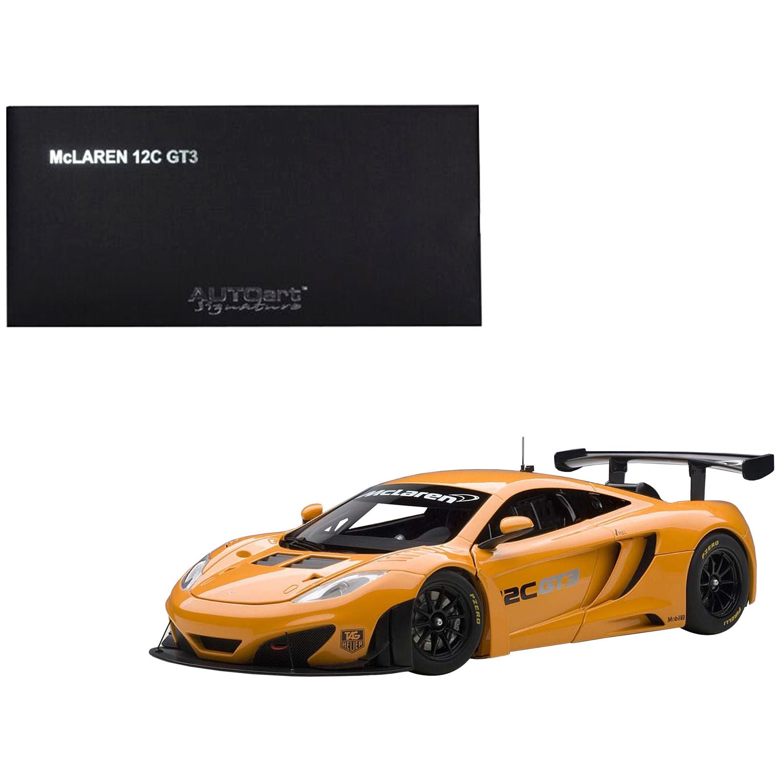 Mclaren 12C GT3 Presentation Car Metallic Orange 1/18 Diecast Model Car by Autoart - Autoart - ModelCars.com