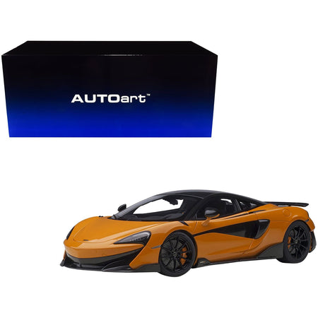 Mclaren 600LT Myan Orange and Carbon 1/18 Model Car by Autoart - Autoart - ModelCars.com