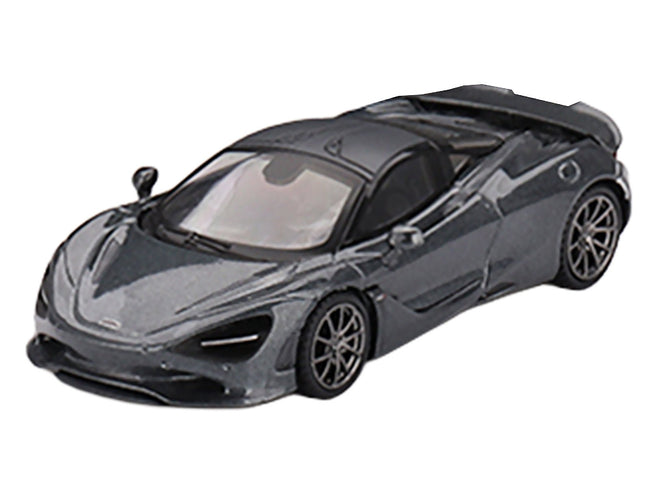 McLaren 750S Saros Gray Limited Edition 1/64 Diecast Model Car by Mini GT-Mini GT-ModelCars.com