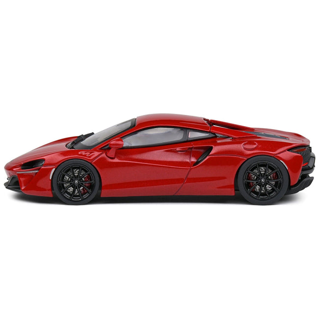 McLaren Artura Hybrid Supercar Amaranth Red Metallic 1/43 Diecast Model Car by Solido - Solido - ModelCars.com