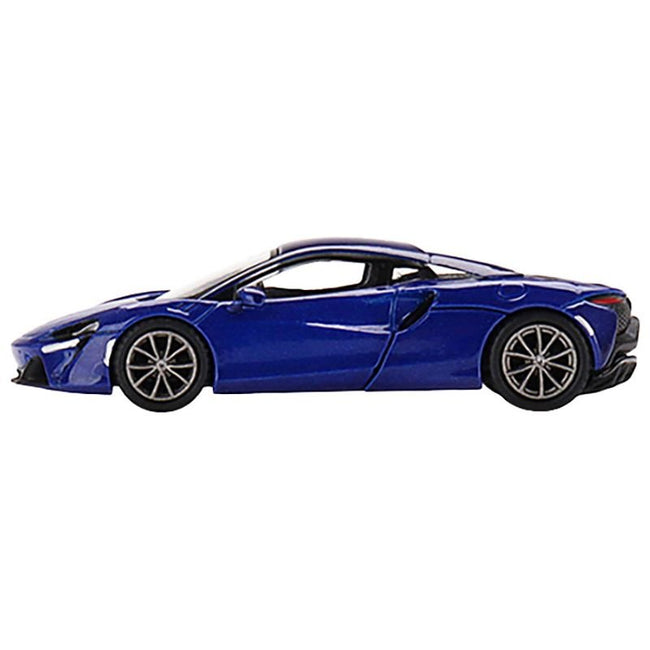 McLaren Artura Volcano Blue Metallic Limited Edition to 3000 pieces Worldwide 1/64 Diecast Model Car by True Scale Miniatures - True Scale Miniatures - ModelCars.com