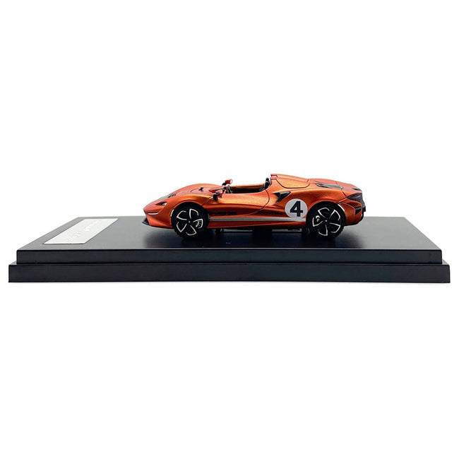 McLaren Elva Convertible 4 Matt Orange Metallic 1/64 Diecast Model Car by LCD Models-LCD Models-ModelCars.com